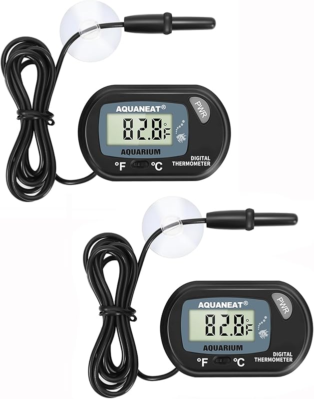 AQUANEAT Aquarium Thermometer Terrarium Temperature